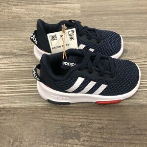 adidas Kids Sneakers Navy and White